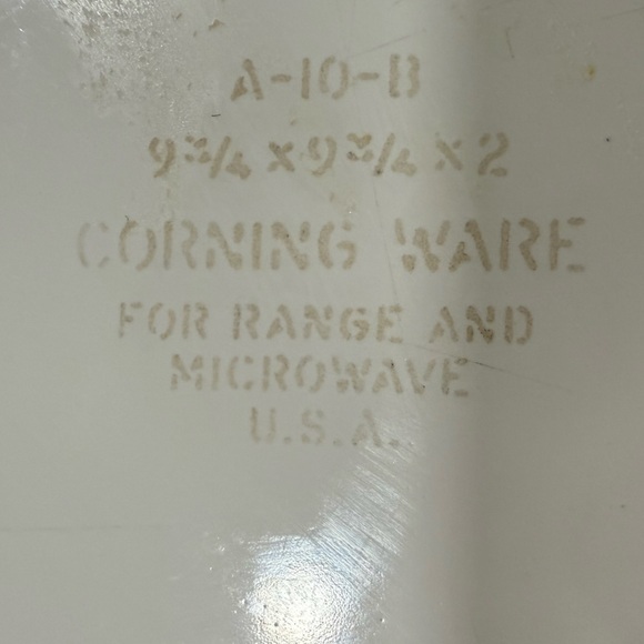 Corning Ware 1 Quart Casserole Dish No Lid Blue Cornflower A-1-B Vintage USA - Picture 6 of 6